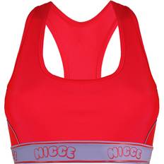 Clothing Nicce Sleeveless Pink Womens Carbon Racerback Sports Bra 203 15 04 0307