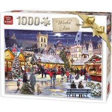 King jigsaw puzzle Winter Fair 68 x 49 cm cardboard 1000 pieces