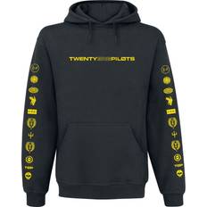 Twenty One Pilots Logo Heavy Hooded sweater black