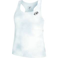 Blanco Camisetas de tirantes Bullpadel Camiseta Alejandra Salazar Eneal Hielo