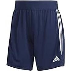 Clothing Adidas Womens Shorts 1/4 Tiro 23 League Long-Length Shorts, Team Navy Blue 2/White, HR9748, 2XS