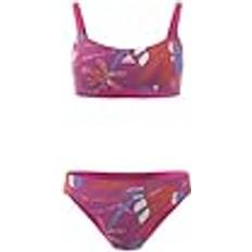 Pink - Women Bikini Sets adidas Damen Bikini Set Flower AOP BIK, Lucid Fuchsia, IM1247