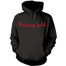 Laufen - Unisex Pullover Running Wild Unisex-Erwachsene unter Jolly Roger Totenkopf Hoodie