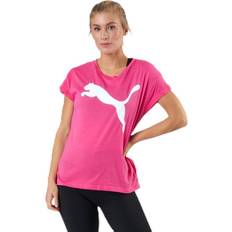 Modal T-shirts Puma Active Logo Tee Pink Female