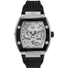 Philipp Plein Montres Philipp Plein Hommes PWBAA2023 Noir Silicone 44mm 5 bar