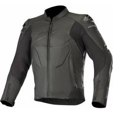 Motorcycle Equipment Alpinestars Caliber, Lederjacke Schwarz