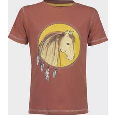 Kid's T-shirt Caliber SS23 - Marron