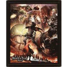 Pyramid International Pan Vision Attack on Titan 3D Plakat