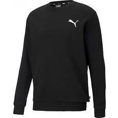 Puma Herren ESS Logo Crew TR Pullover, Black-Cat