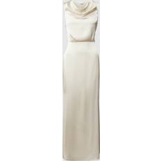 Halkio Mekot Vila Waterfall S/L Maxi Dress - Beige