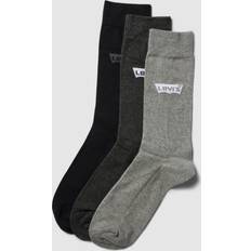 Unisex Underkläder Levi's Unisex CLSSC strumpa 3-pack Grå kombination, 43-46