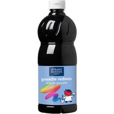 Noir Aquarelles Lefranc & Bourgeois Gouachefarbe 1.000 ml, schwarz