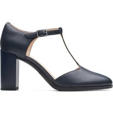 Clarks Women Heels & Pumps Clarks Freva85 Bar Blue