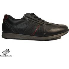 Rieker Bred - Herr Sneakers Rieker 10.5 Adults' 11901-00 Schwarz/Weinrot Mens Casual Trainers