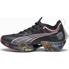 Puma Fast-R Nitro Elite 'marathon Series' Women's Running Shoes, Black/Strawberry Burst/Yellow Blaze