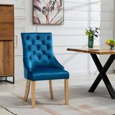 Kitchen Chairs on sale Artemis Home Set of 2 Ravenna Velvet Kitchen Chair 2pcs