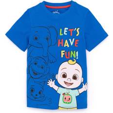 CoComelon 2-3 Years, Blue Boys Lets Have Fun! Short-Sleeved T-Shirt