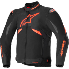Alpinestars T-GP R V3 Drystar MC-Jacka Svart-Röd Fluo-Vit