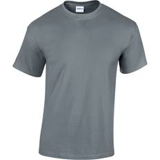 L, Graphite Heather Youth Unisex Heavy Cotton T-Shirt Multicoloured 11-12yrs