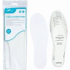 Cheap Insoles Ashley Cotton Comfort Insoles Pairs