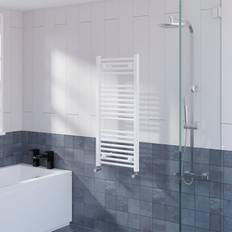 Heated Towel Rails WarmeHaus Straight Heated Rail White