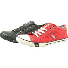 Mustang Rød Sko Mustang Herren 4058-305-5 Sneaker, Rot Rot 5