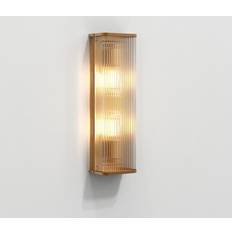 Astro Avignon Square 500 Antique Brass Wall light