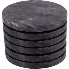 Coasters Argon Tableware Marble Round 10cm Coaster