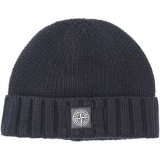 Stone Island Women Accessories Stone Island Wool Beanie Black U