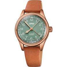 Oris Big Crown Pointer Date Bronze, grøn med -36 mm