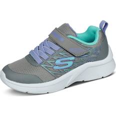 Skechers Skechers Kids Girls MICROSPEC-Bold Delight Sneaker, Grey, Little Kid