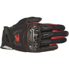 Alpinestars MC-Handsker SMX-2 Air Carbon V2, Sort/Rød Herre