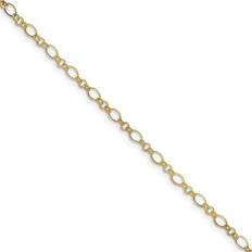 Gold Anklets Primal Gold Chain Anklet in 14k Yellow