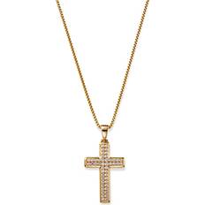 Bloomingdale's Men's Diamond Cross Pendant Necklace in 14K Yellow Gold, 1.0 ct. t.w. 100% Exclusive Gold