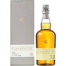 Glenkinchie 12 Jahre Single Malt Scotch Whisky handverlesen aus den schottischen Lowlands 43% vol 700ml Einzelflasche