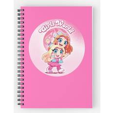 Office Supplies Famgem Spiral Hey Cuties A5 120