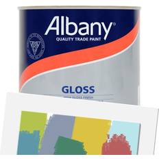 Paint Albany Grey Knight Gloss Blue