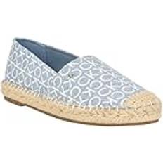 Calvin Klein Women Espadrilles Calvin Klein Damen Beliebt Ballerinas, Blue Denim Multi 420