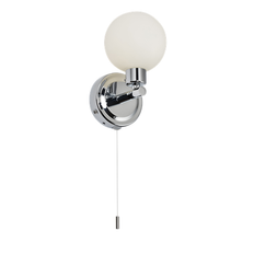 G9 Wall Lights Knightsbridge Luminosa G9 Single Frosted Wall light