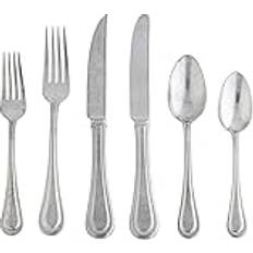 Metal Cutlery Sets Lenox 893079 Textured Neutrals Cutlery Set