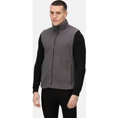 Grey - Men Vests Regatta Professional Microfleece Bodywarmer TRA801 Seal Grey Colour: