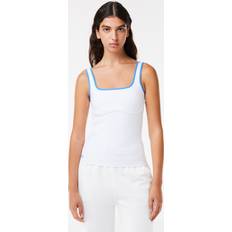 Lacoste Damen Tanktops Lacoste x Eleven by Venus Tank Top Weiß Weiss