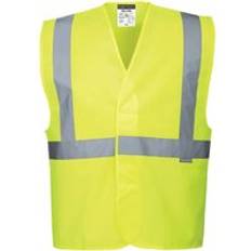 Clothing Portwest One Band and Brace Class Hi Vis Vest Yellow