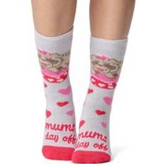 Clothing SockShop Ladies Lite Novelty Thermal Mums Day Off