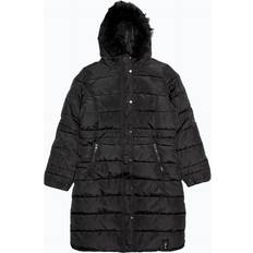 Long Jackets Hype Padded Longline Jacket Black