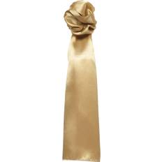 Gold Scarfs Premier Scarf Plain Business Scarf Gold One