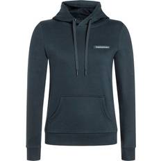Peak Performance Logo Hood Sweatshirt - Blue Shadow