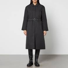 Samsøe Samsøe Mujer Ropa de abrigo Samsøe Samsøe Silvi Shell Coat Black