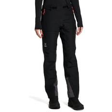 Haglöfs Women Trousers Haglöfs L.I.M ZT Shell GTX Pro Pants - True Black/Zenith Red