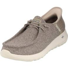 Beige - Men Walking Shoes Skechers Mens Slip-Ins Go Walk Max TAUPE